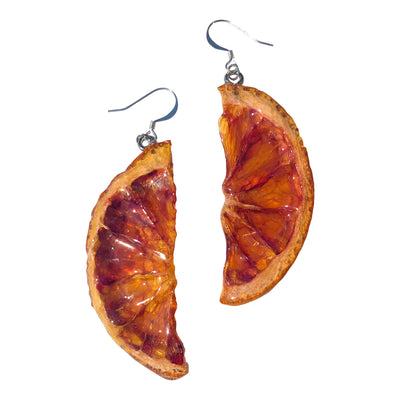 Blood Orange 1/2 Earrings