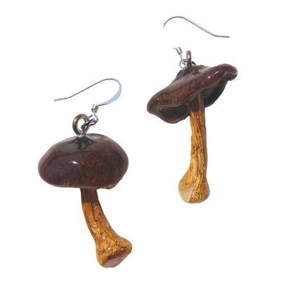 Mushroom Earrings Medium